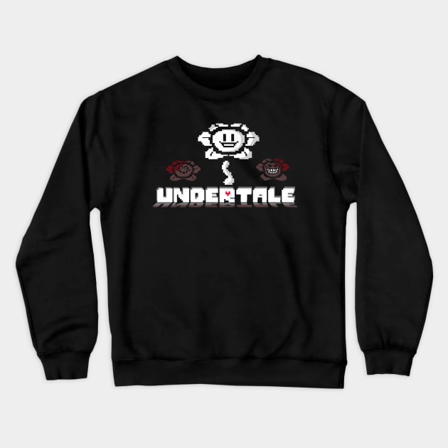 Flowey Crewneck Sweatshirt by lettali